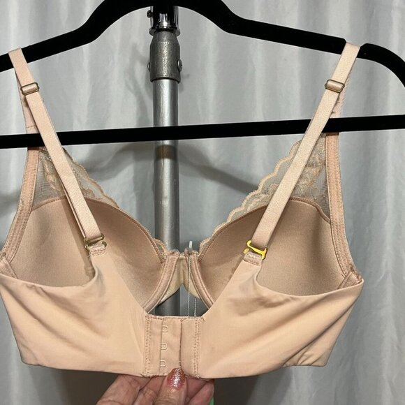 Natori Lace Underwire Bra Neutral Beige 30DD - Picture 11 of 14